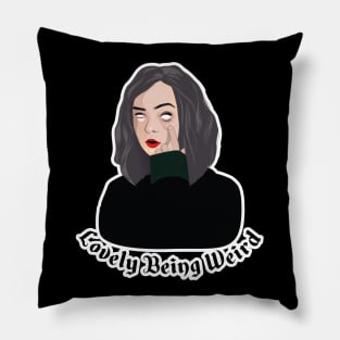 Weird Girl Pillow