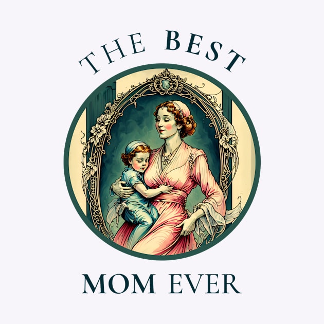 International Women’s Day march 2023. THE BEST MOM EVER FINE ART VINTAGE STYLE OLD TIMES. by the619hub