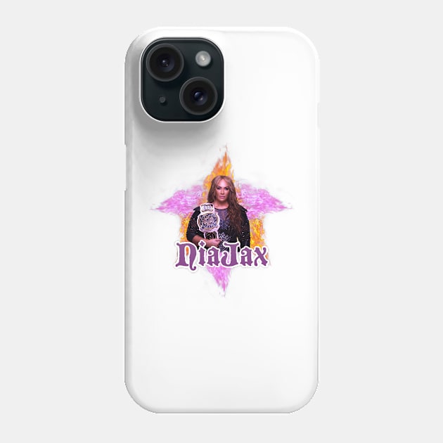 Nia JAx // WWE FansArt Phone Case by suprax125R