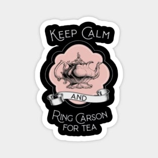 Keep Calm and Ring Carson Magnet