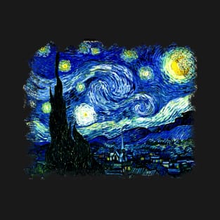 The starry night - Vincent van Gogh T-Shirt