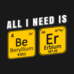 Chemist elements Chemistry Science T-Shirt