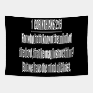 Bible Verse 1 Corinthians 2:16 Tapestry