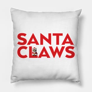 Santa Claws - Christmas Cat Pillow