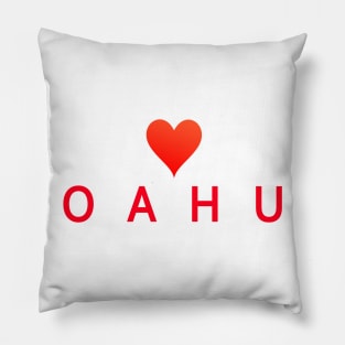 oahu Hawaii Pillow