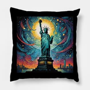 Statue of Liberty Pillow