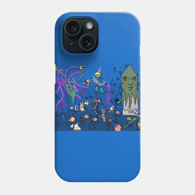 The Squid Famine War Phone Case by godrod studios