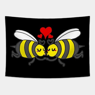 Bumblebee for fat Funny gift bee love for animals Tapestry