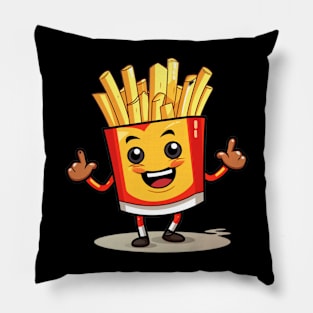 kawaii french fries T-Shirt cute potatofood Pillow