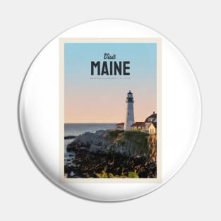 Visit Maine Pin