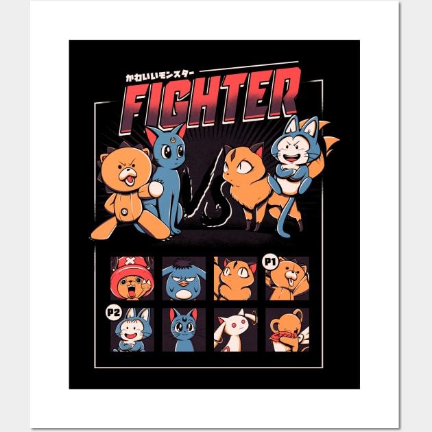 Anime Fight Art Prints for Sale