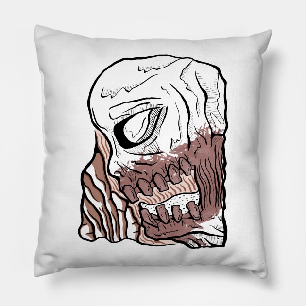 Zombie Pillow by tralilulelo