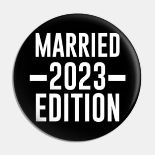 Married 2023 Edition Pin