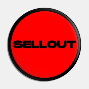 Sellout Circle (Red) Pin