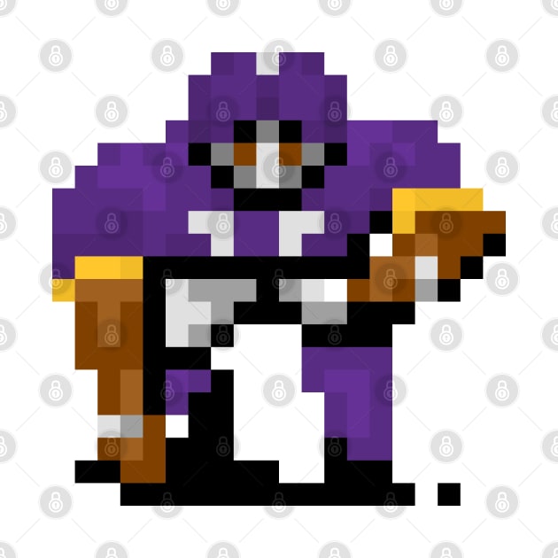 16-Bit Lineman - Minnesota by The Pixel League