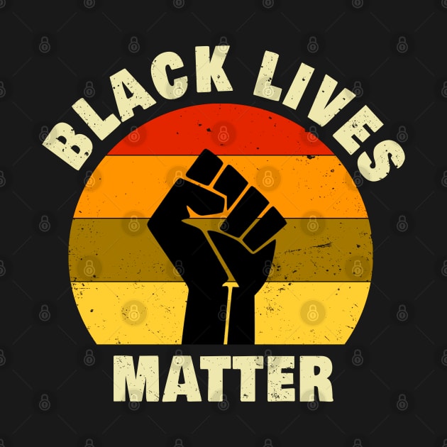 Black Lives Matter BLM Retro by Jose Luiz Filho