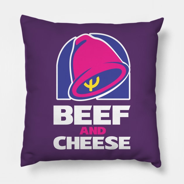 Beef and Cheese Pillow by dann