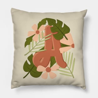 letter a design kvna Pillow