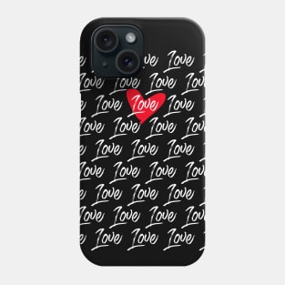 Love Love Love Phone Case