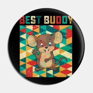 Best Buddy Mouse Pin