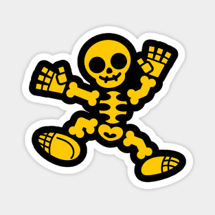 Skeleton Jig - Yellow Edition Magnet