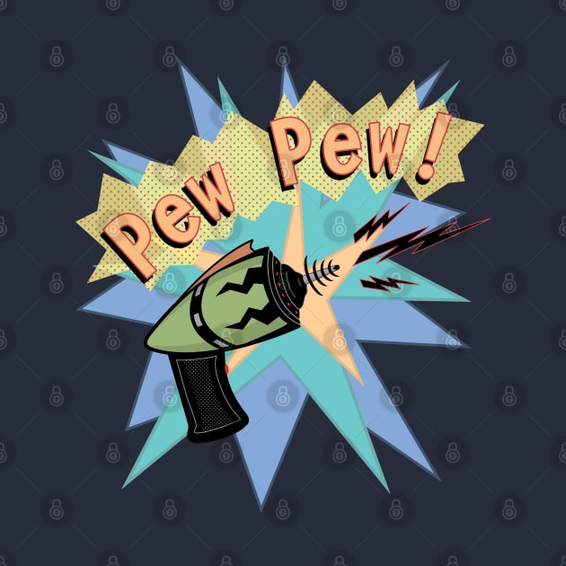 Pew Pew Raygun by SunGraphicsLab