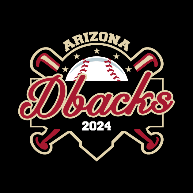 Diamondbacks Baseball by CovpaTees