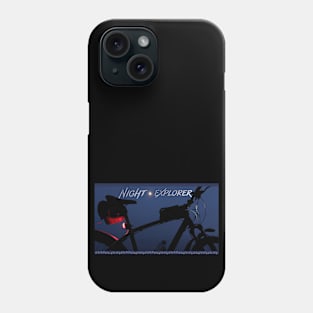 Bicycle Night Explorer for bicycle lovers Phone Case