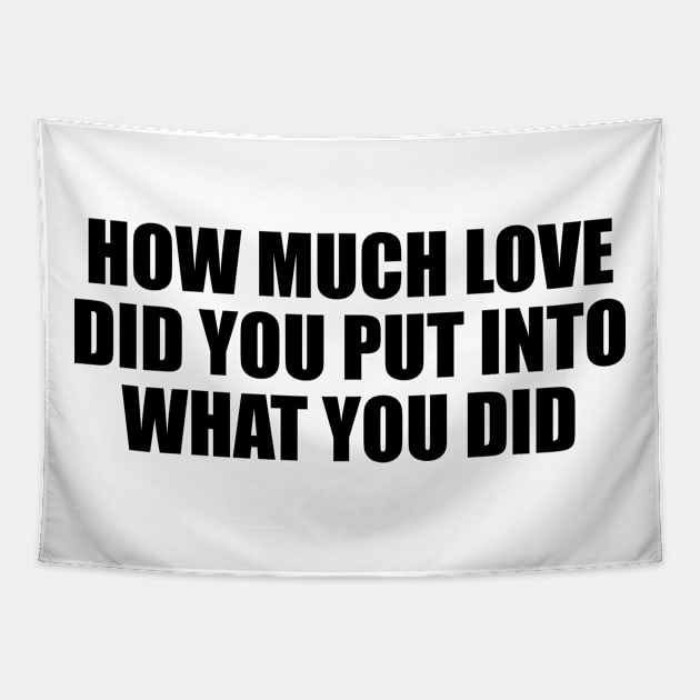 How much love did you put into what you did Tapestry by D1FF3R3NT