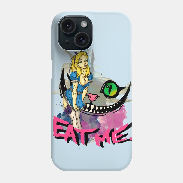 Sexy  Alice in Wonderland Phone Case by AmurArt