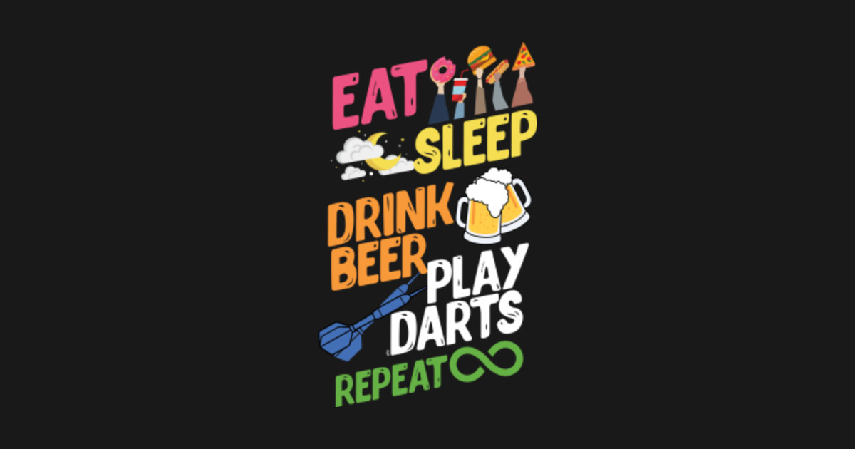 Eat Sleep Drink Beer Repeat Beer TShirt TeePublic