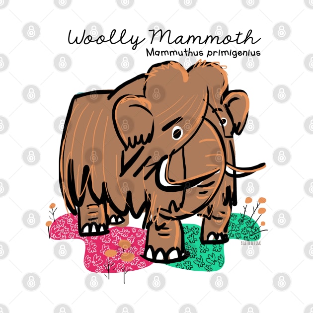 Woolly Mammoth by belettelepink