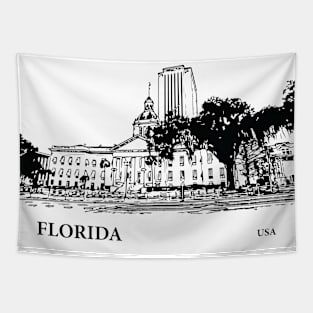 Florida State USA Tapestry