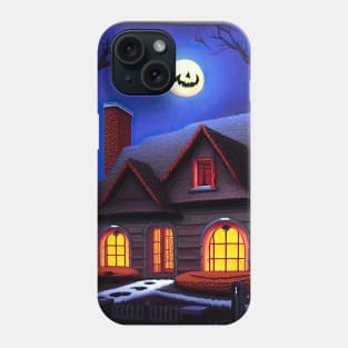 Halloween house Phone Case