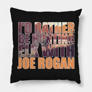 Copy of The World Needs Less Losers - Joe Rogan Gifts & Merchandise for Sale Pillow