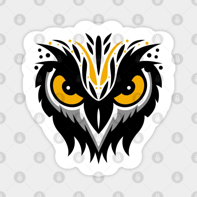 Eyes owl Magnet by SASTRAVILA