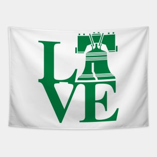 Philadelphia Love Liberty Bell Tapestry