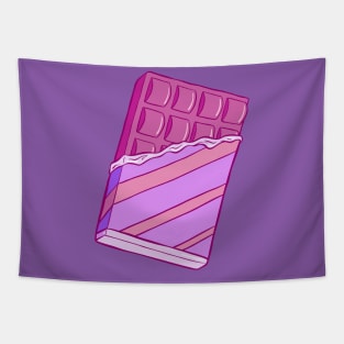 Pink Chocolate Bar Tapestry