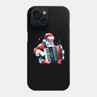 Christmas Santa Musician Phone Case