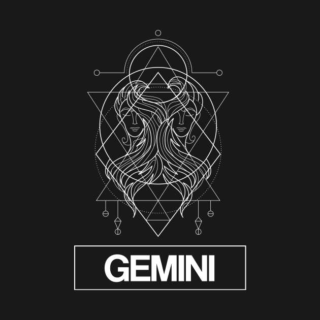 Gemini Zodiac Constellation by FungibleDesign