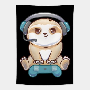 Gaming Sloth Tapestry