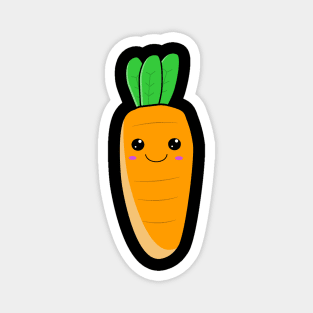 Cute Kawaii Carrot Magnet
