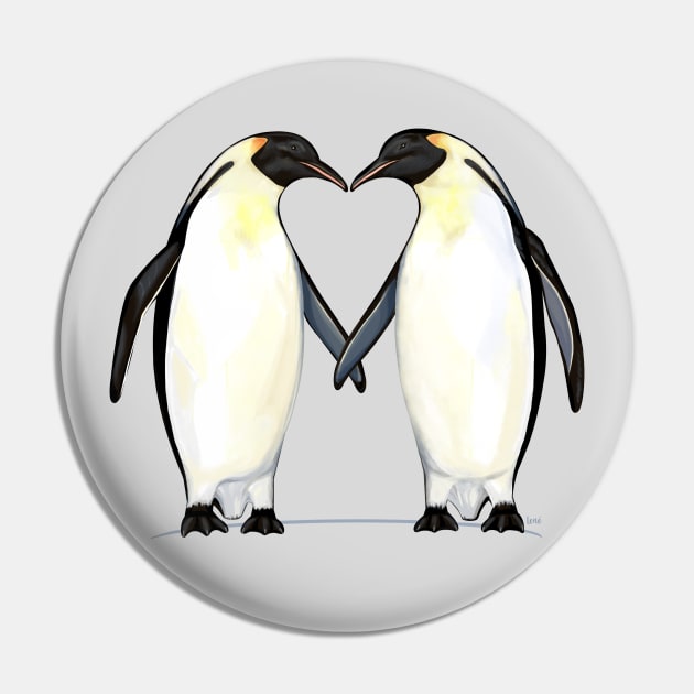 Penguins: Love You Snow Much Pin by stylecomfy