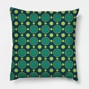 Circle Seamless Pattern 006#002 Pillow