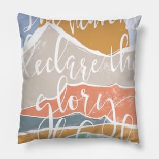 The heavens declare Pillow