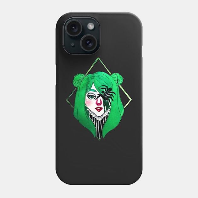 Spider Witch Phone Case by neniarts