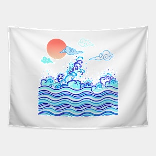 waves Tapestry