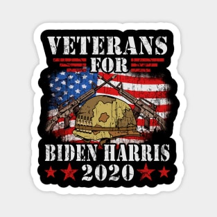 Military Veterans For Biden Harris 2020 Magnet