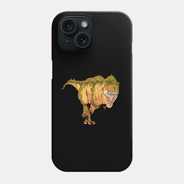 Dinosaur Boys and Girls Phone Case by Brothers With Ax Sticks