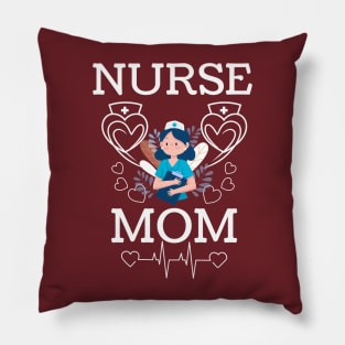 Certified Nurses Day Nurse Life with  mom Pillow